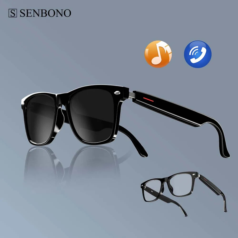 Smart Bluetooth Sunglasses – Open-Ear Audio, Polarized Lenses & Hands-Free Calling